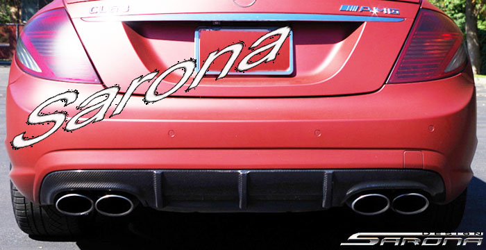 Custom Mercedes CL  Coupe Rear Add-on Lip (2007 - 2009) - $690.00 (Part #MB-035-RA)